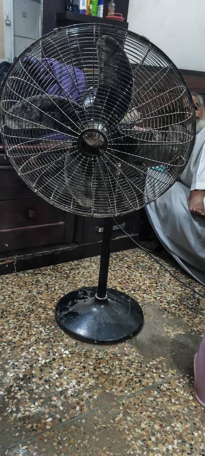 Stand Fan for sale tot gaya hai ooper say scrape kay rate me sale