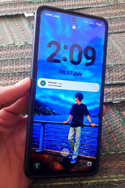 Samsung Mobile A71.8/128 with Box