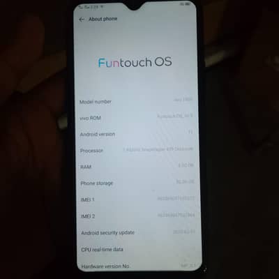 Vivo Y11 pta exchange posible