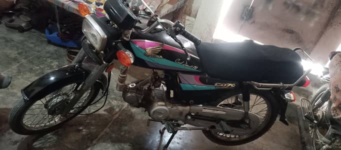 Honda CD 70 model 2005 Hyderabad number