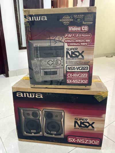 Aiwa speakers