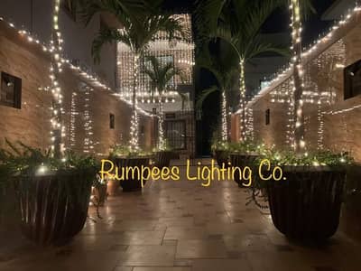 Professional Wedding House Lighting Decoration | Karachi