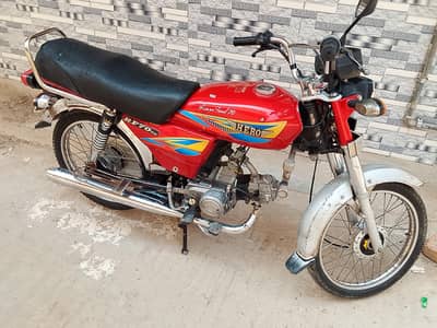 Hero bike tench bhata