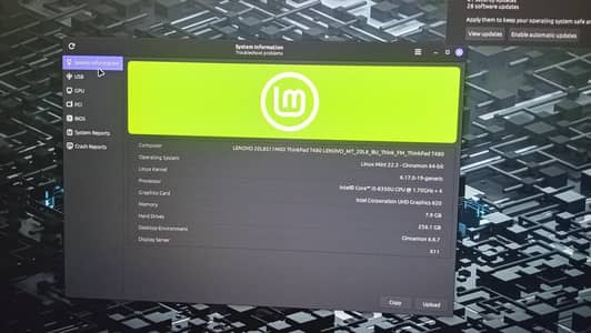 Lenovo ThinkPad T480 | Core i5 8th Gen | 8GB RAM | 256GB SSD