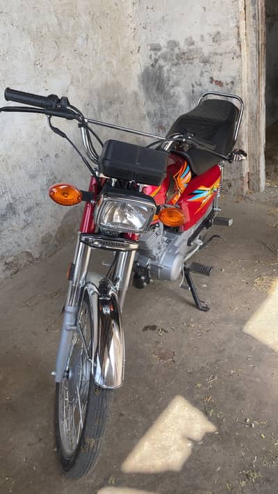 Honda 125 unregistered