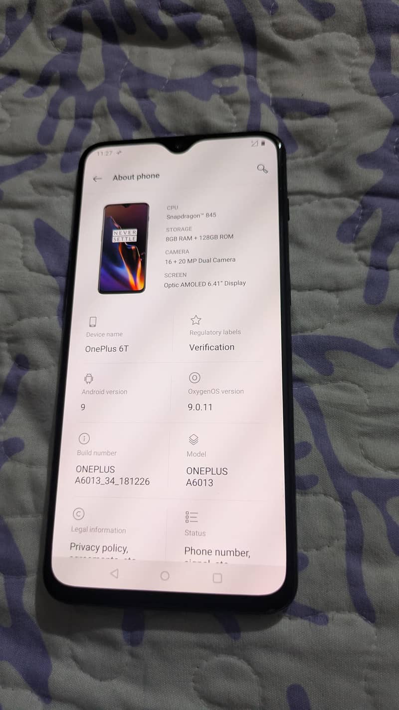 One Plus 6T 3