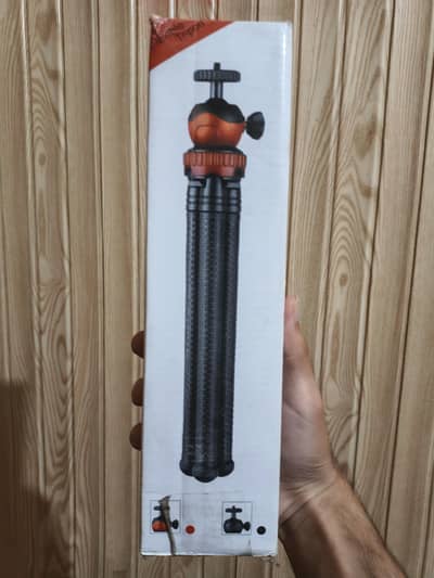Flexible Mobile and camera Tripod Stand with Phone Holder (Used)