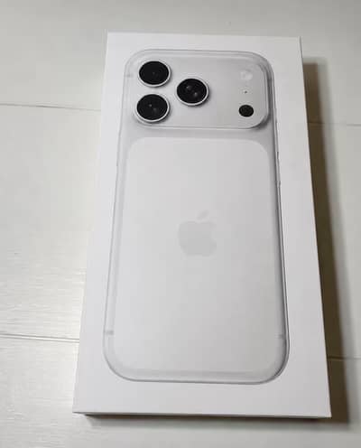 Apple iPhone 17 Pro Max pta white colour