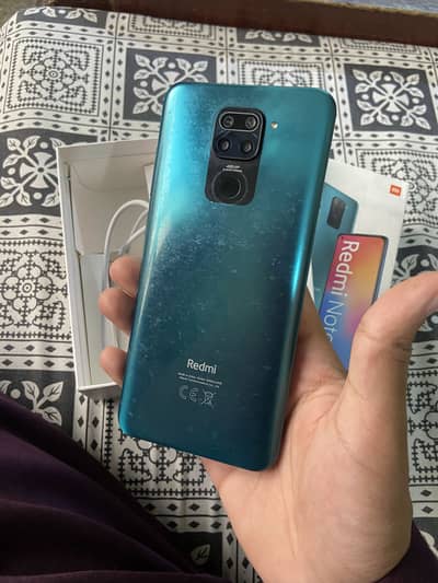 Xiaomi Redmi Note 9 4+2gb128gb offical pta approved
