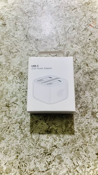 Original Apple 20W USB-C Power Adapter | FREE USB-C type Cable
