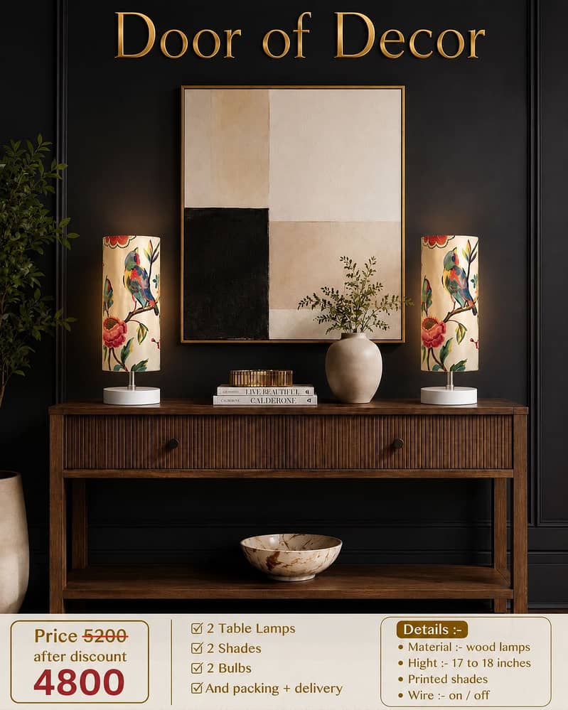 Table lamps 1
