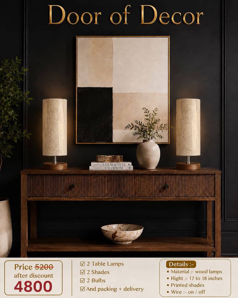 Table lamps 2