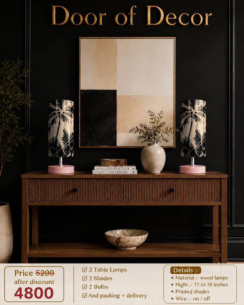 Table lamps 3
