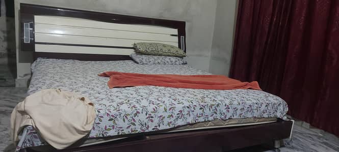 double bed  and dressing table for sale