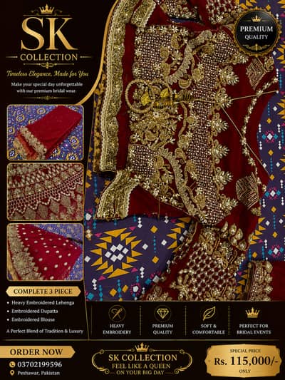 Luxury Bridal Lehenga
