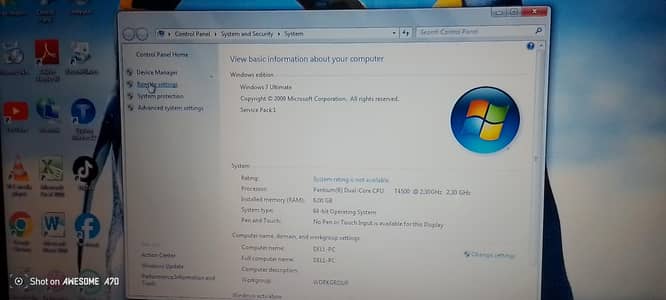 10/9. condition 6 gb ram window 10 installed