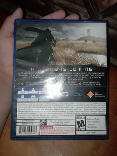 PS4 GHOST OF TAUSHIMA AND DIGITAL PS5 AND PS4 RE VILLAGE
