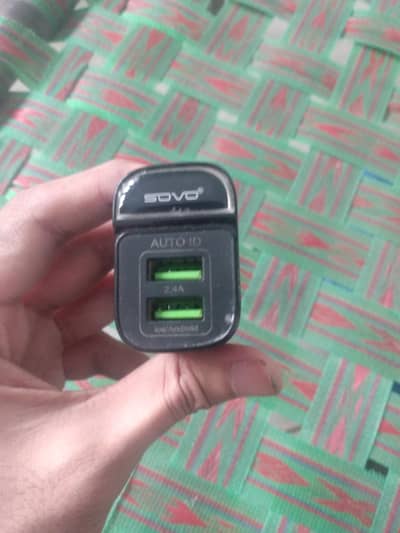 sovo 2 in 1 usb charging adapter