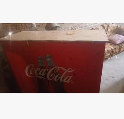 wooden counter