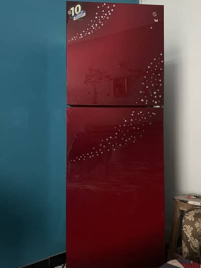 Pel  refrigerator in red colour