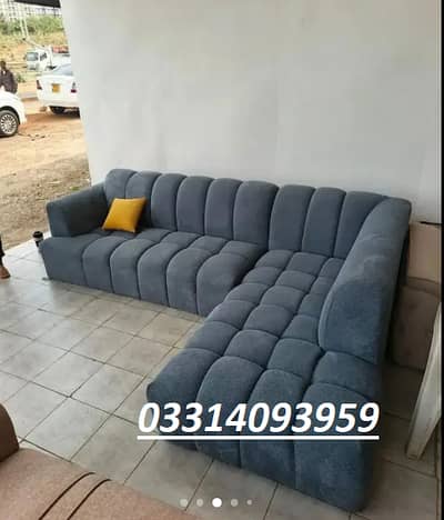 L shape sofa / 6 seater sofa / bubble sofa / corner sofa / sofa