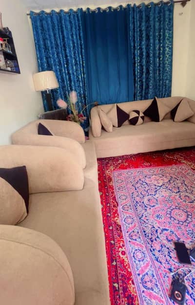 Towel fabric sofa set
