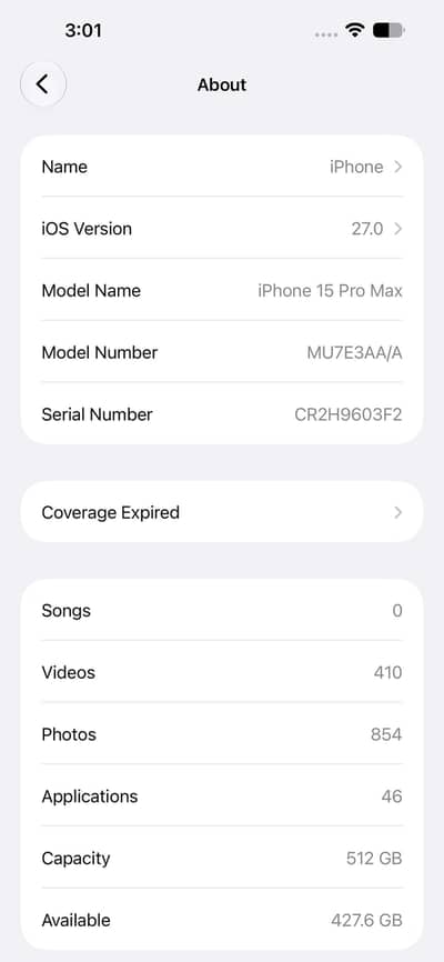 IPHONE 15 pro max 512 GB Factory unlock