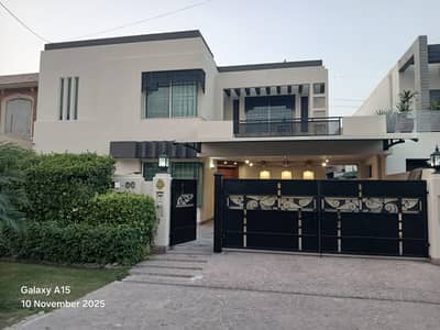 One Kanal Slightly Used Ultra Modern Designer Owner Build Bungalow 15KV Solar Installed For Sale At Prime Location Of DHA Lahore Near To Park Masjid & Commercial Market.