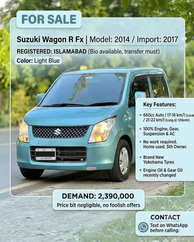 Suzuki Wagon R 2014