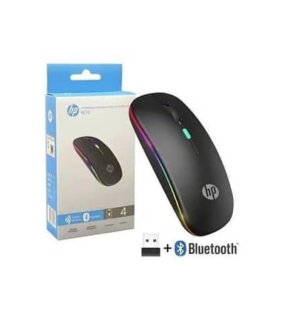 HP w 10 wireless and Bluetooth mouse + chargeable