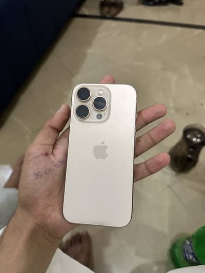 iPhone 16 pro desert colour