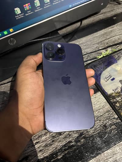 Iphone 14 Pro Max / JV / 128 GB / 100% Battery Health / Deep Purple