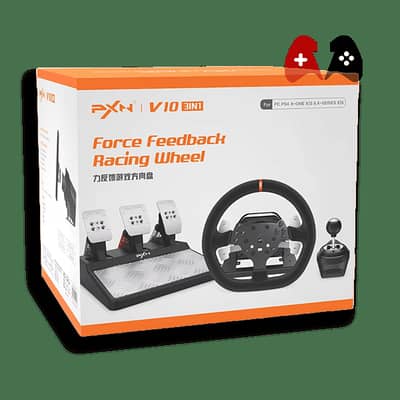 PXN V10 Steering wheel with pedals