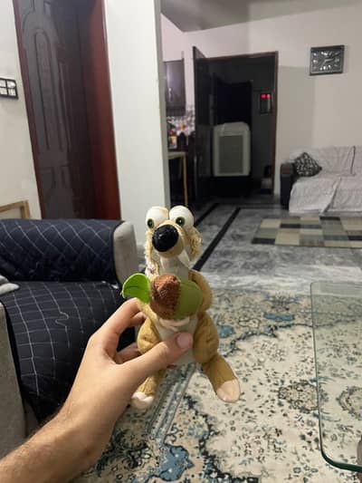 Vintage Ice Age Movie Scrat Plush Toy - Rare collectible
