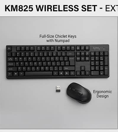 WIRELESS KEYBOARD MOUSE NEW STOCK AVAILABLE O32I4495I44