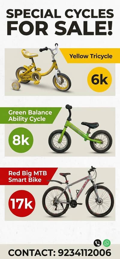 Kids Cycles/ Bicycle/ Cycles/ Kids Vehicles/ Bikes