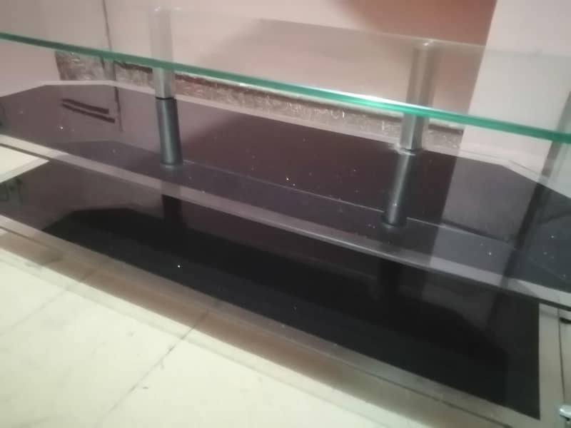 Glass console table 4