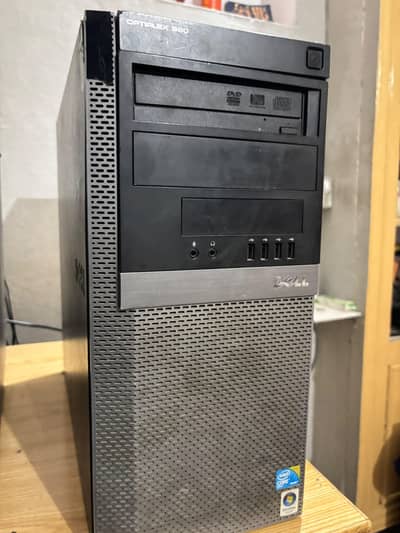 Dell core 2 duo PC + HP 17 LCD monitor