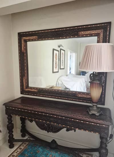 Wood frame mirror, For Sale!