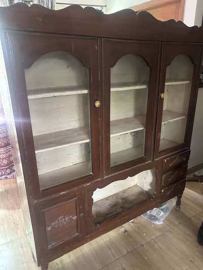 Pure Wooden Showcase