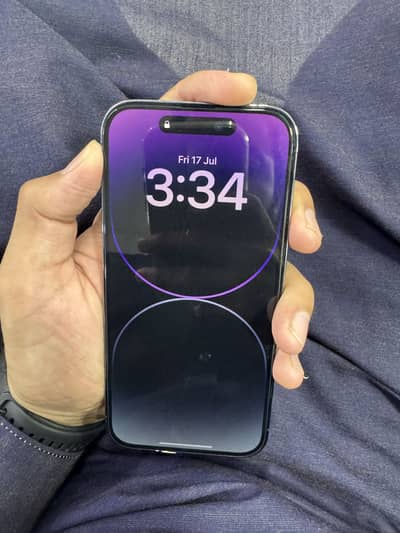 Apple iPhone 14 Pro 256gb jv display genuine message
