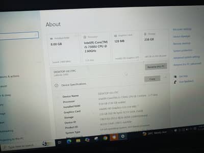 Dell Latitude 5490 – Core i5 7th Gen – 8GB RAM – 256GB SSD