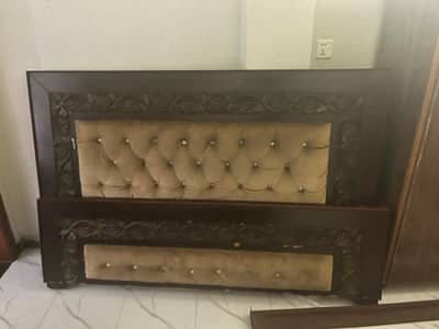 bed for sale urgent without mattress
