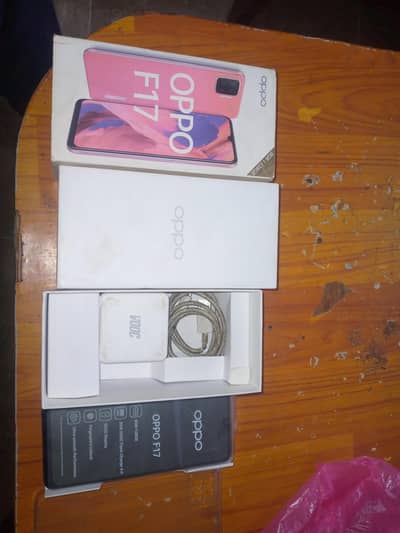 OPPO f17 set box charger hai charger realme ka original hai 20w ka