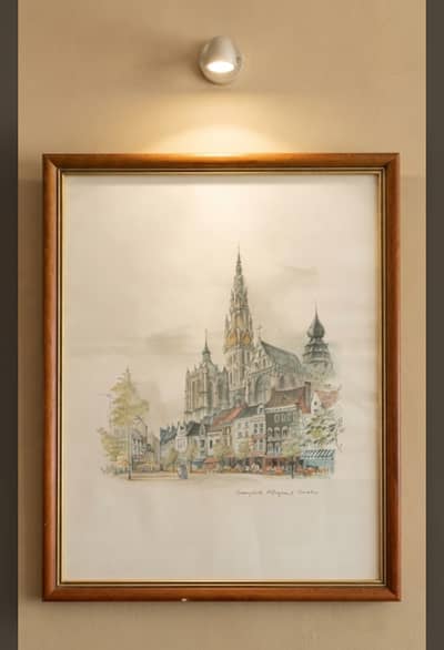 The Historic Cathedral Square of Antwerp Limited Edition Print