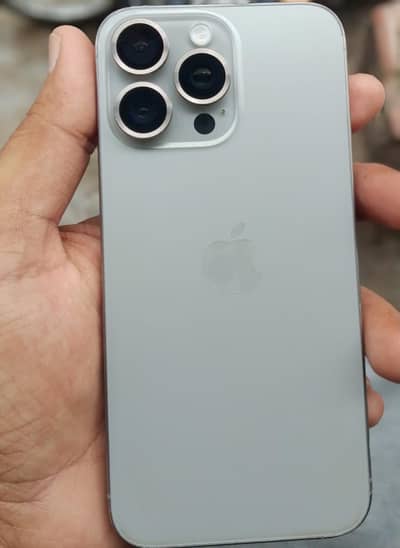 iPhone 15 Pro Max 512GB - PTA Approved (95% BH) Complete Box