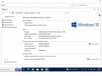Laptop for Sale – Good Condition | Only 7–8 Keyboard Keys Not Working