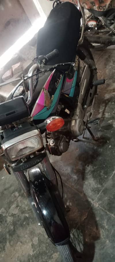 Honda CD 70 model 2005 Hyderabad number