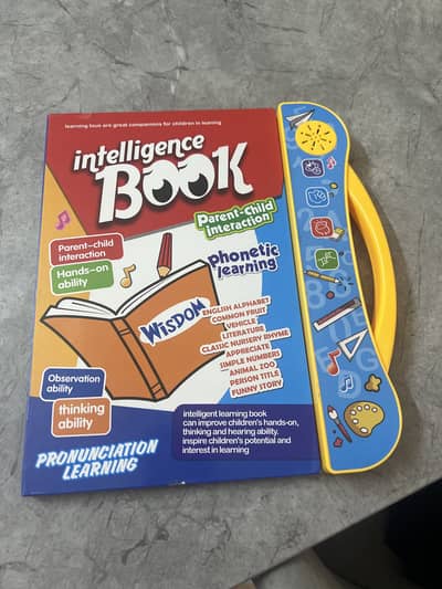 Kids phonetic learning music book