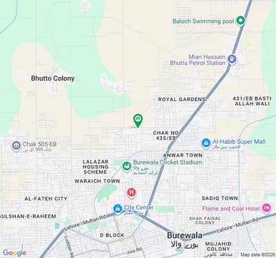 90 Marla Residential and Commercial For Sale Chak No 435/EB Burewala